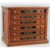 Image 1 : Restored J&P Coats Spool Cabinet