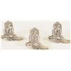 Image 3 : 3 Bohlin Marked Silver Bolo Tie Clasps