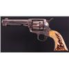 Image 1 : Colt SAA Nickel .45 With Stag Grips FFL