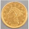 Image 1 : 1853 2.5 Dollar Gold