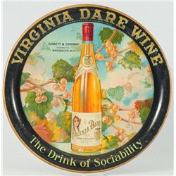 Virginia Dare Advertising Tray