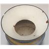 Image 2 : Cast Iron Decorated Blue Spittoon