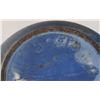 Image 8 : Cast Iron Decorated Blue Spittoon