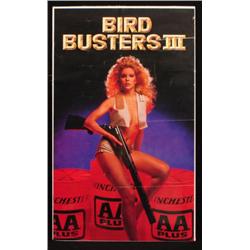 Winchester Bird Busters III Gun Advertising Poster