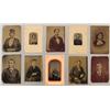 Image 1 : Collection of 10 Tin Type Photographs