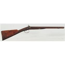 JA Rowntree Double Barrel Percussion Coach Shotgun