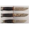 Image 2 : Collection of 5 Hunting Knives Case Ka Bar