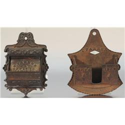 C. Parker Cast Iron Match Safes Parker Shotguns