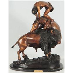 "Buffalo Horse" Bronze by Frederic Remington