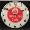 Image 1 : B-1 Lemon Lime Soda Advertising Clock