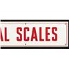 Image 2 : Cardinal Scales Porcelain Advertising Sign