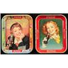 Image 1 : Two Coca-Cola Advertising Serving Trays