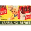 Image 17 : Two Coca Cola Advertising Paper Signs Sprite Boy