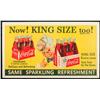 Image 2 : Two Coca Cola Advertising Paper Signs Sprite Boy