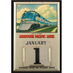 Missouri Pacific Lines Advertising Calendar