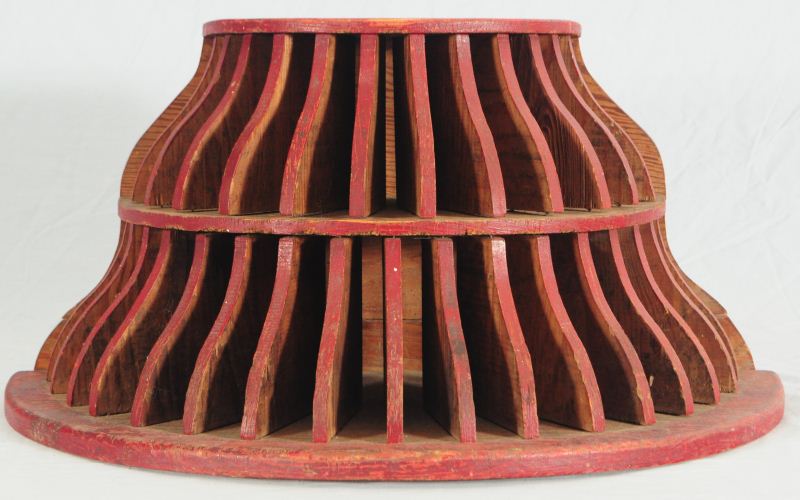 Country Store Axe Head Display Rack