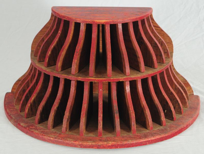 Country Store Axe Head Display Rack