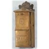 Image 1 : Antique Brass Mailbox With Paper Label