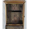 Image 5 : Antique Brass Mailbox With Paper Label