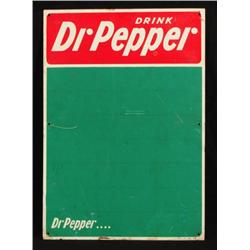 Dr Pepper Tin Chalk Board