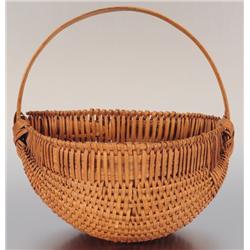 Oak Splint Wall Hanging Basket