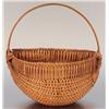 Image 1 : Oak Splint Wall Hanging Basket