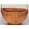 Image 3 : Oak Splint Wall Hanging Basket