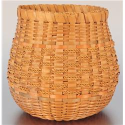 New England Sewing Splint Basket