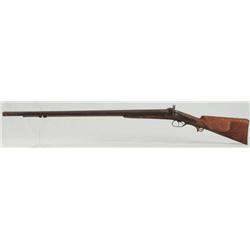 Antique Double Barrel Muzzle Loader Shotgun