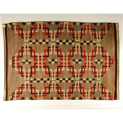 Large Cross Pattern Navajo Rug