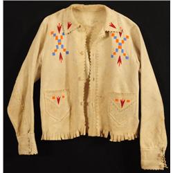 Beaded Buckskin Indian Jacket