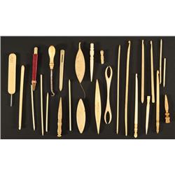 Antique Ivory Crochet Needles