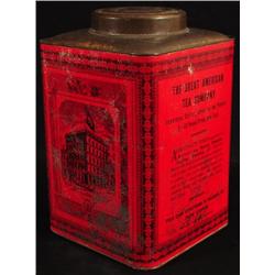 Great American Tea Tin Circa 1900