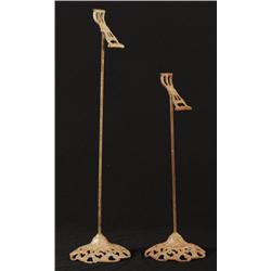 Two Country Store Shoe Display Stands