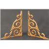 Image 1 : Pair of Ornate Cast Iron Shelf Brackets