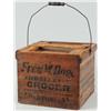 Image 1 : Fred W Doge "The All Cash Grocer" Wood Box Iowa