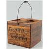 Image 3 : Fred W Doge "The All Cash Grocer" Wood Box Iowa