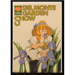 Del Monte Garden Show Poster Purple Iris