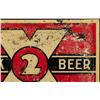 Image 10 : Alamo & 2X Beer Advertising Tin Signs Texas Beer
