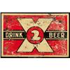 Image 8 : Alamo & 2X Beer Advertising Tin Signs Texas Beer