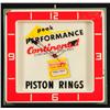 Image 1 : Continental Piston Ring Advertising Clock