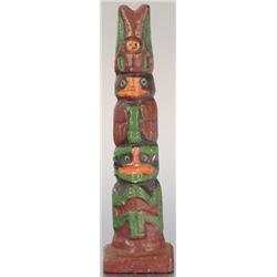 Cast Iron Totem Pole Door Stop