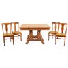Image 1 : American Oak Dining Table & 15 Chairs
