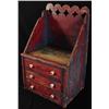 Image 4 : Red and Blue Painted Wall Shelf
