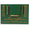 Image 4 : San Antonio Machine Advertising Calendar & Sign