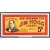 Image 1 : Jim Hogg Cigars Paper Advertising