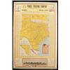 Image 1 : Vintage J.L. Prince Texas Map Poster