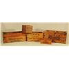 Image 1 : Collection of 5 Country Store Wooden Crates