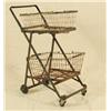 Image 1 : Vintage Grocery Cart with Baskets
