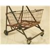 Image 3 : Vintage Grocery Cart with Baskets